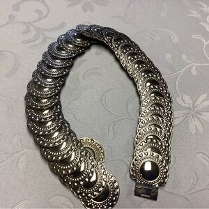 Vintage Silver Decorative Belt